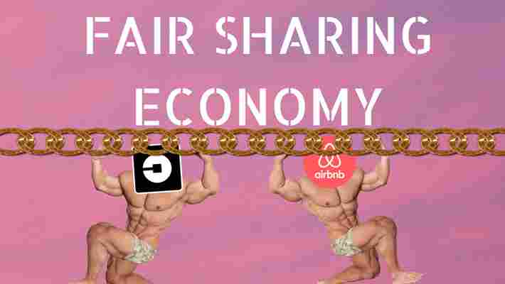 Blockchain is the key to fair distribution of wealth in the sharing economy